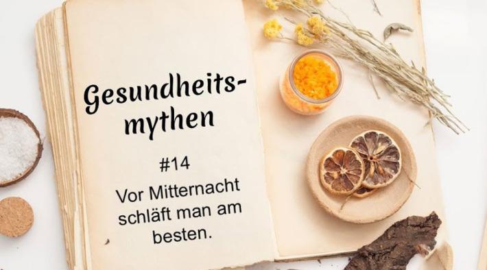 Vor Mitternacht schläft man am besten